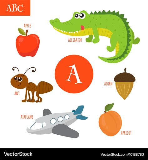 Letter A Cartoon Images