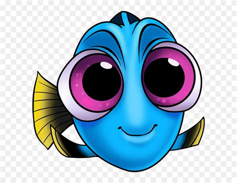 How To Draw Dory Easy
