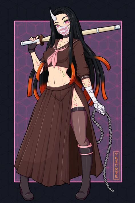 Nezuko Cute Anime Character Anime Demon Slayer Anime