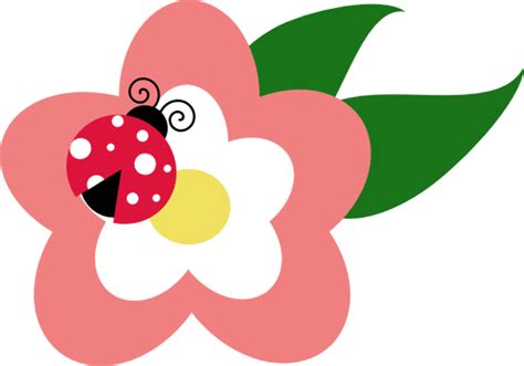 Download High Quality Ladybug Clipart Flower Transparent Png Images