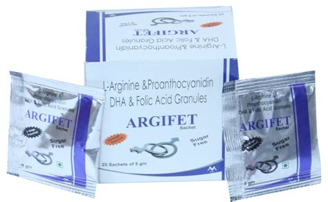 L Arginine Proanthocyanidin Sachet Packaging Type X Packaging