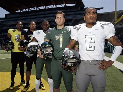 Best record in college football the last 5 years? The Awesome History of Oregon Ducks Football Uniforms ...