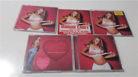 Unboxing Mariah Carey Heartbreaker Cd Singles 1999 Youtube
