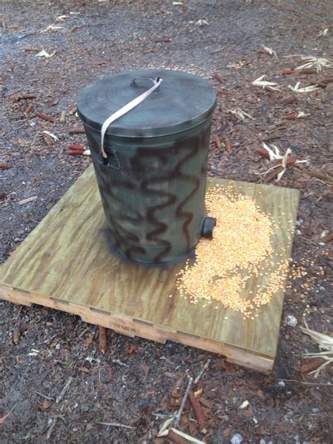 There you go, a useful and cheap deer feeder to help feed your deer population. Deer feeders (With images) | Deer feeder diy, Deer hunting, Deer feeders