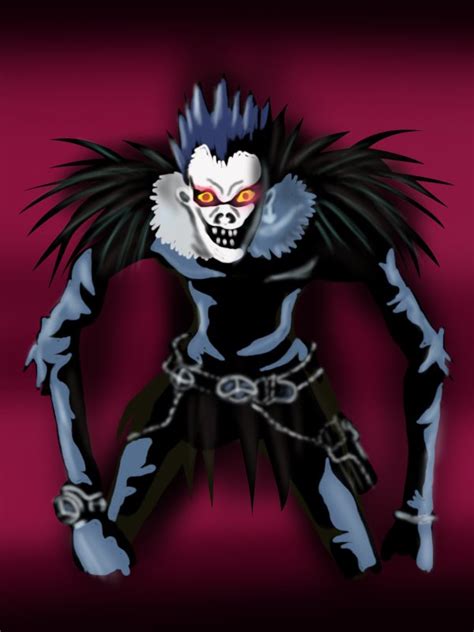 Learn How To Draw Ryuk From Death Note Death Note Step