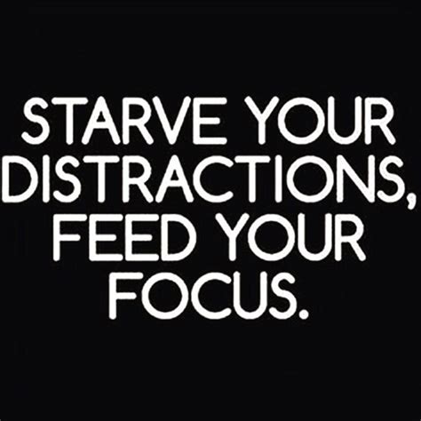 Let No One Or Nothing Distract You From Your Goals Eliminate