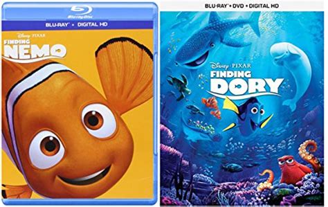 Disneys Finding Nemo Blu Ray Digital HD Combo Finding Dory Blu