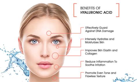 It draws water into the stratum corneum, the top layer of the skin. Need that amazing skin 5 Hyaluronic Acid Benefits For your ...
