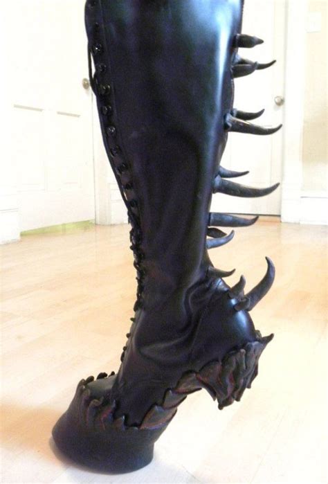 Custom Unicorn Or Demon Hooves Boots Pics Boots Crazy Shoes Me