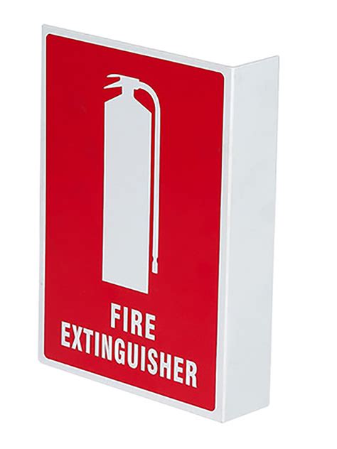 Location Sign Fire Extinguisher And Hose Reel Plastic Medium
