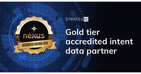 Strategic Ic Achieves Gold Tier Accreditation For Its Intent Driven Abm