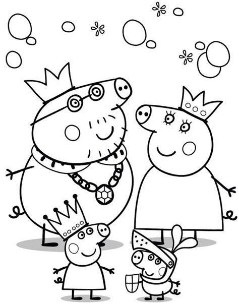 Peppa Pig Coloring Pages - Coloring Home
