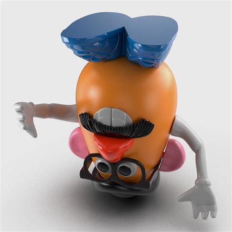 3d Mr Potato Head Model