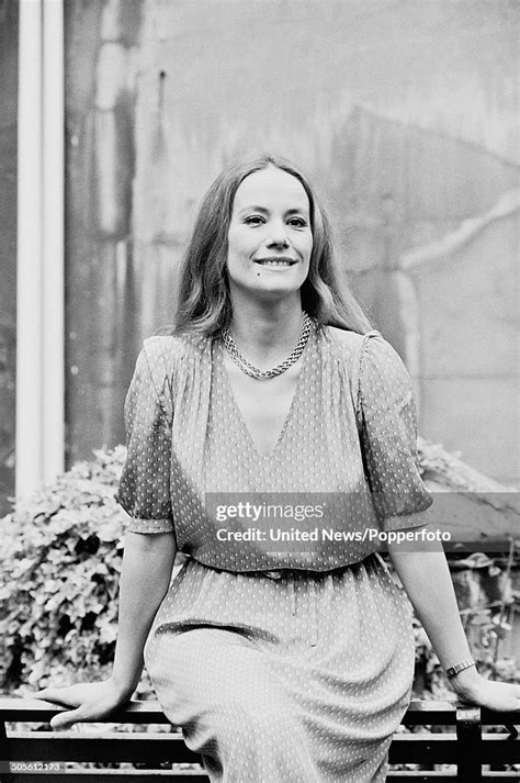 French Actress Claudine Auger In London On 2nd April 1984 News Photo