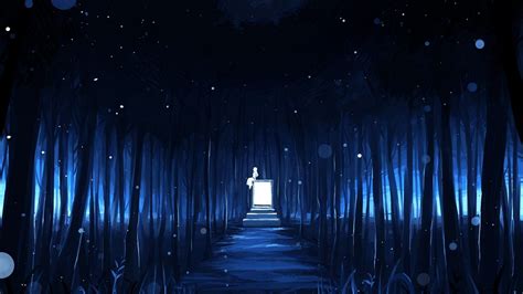Forest Dark Anime Wallpapers Wallpaper Cave