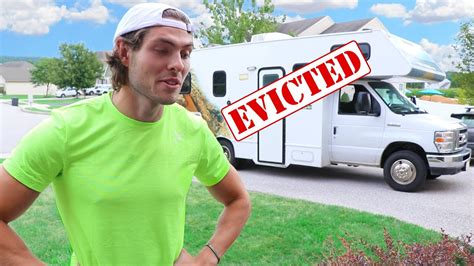 I Got Evicted From My Mobile Home Youtube