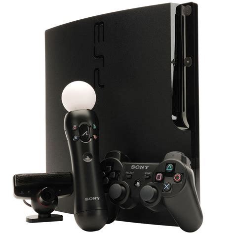 Sony Playstation 3 Slim 320 Gb Move Starter Pack купить в интернет