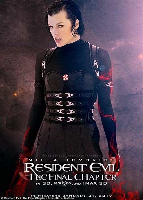 Resident Evil The Final Chapter Poster Resident Evil The Final Chapter Photo Fanpop