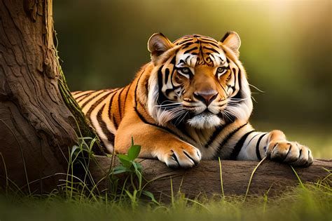 Download Ai Generated Tiger Mammal Royalty Free Stock Illustration