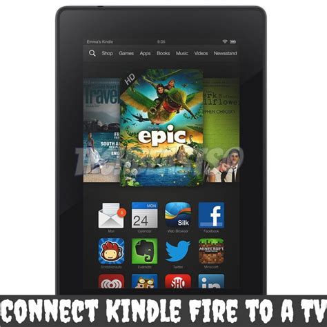 Connect Kindle Fire To A Tv