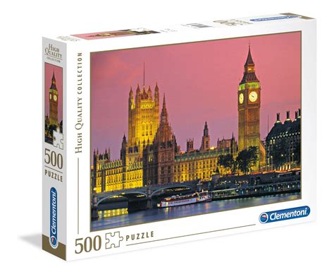 Clementoni London High Quality Jigsaw Puzzle 500 Pieces Pdk