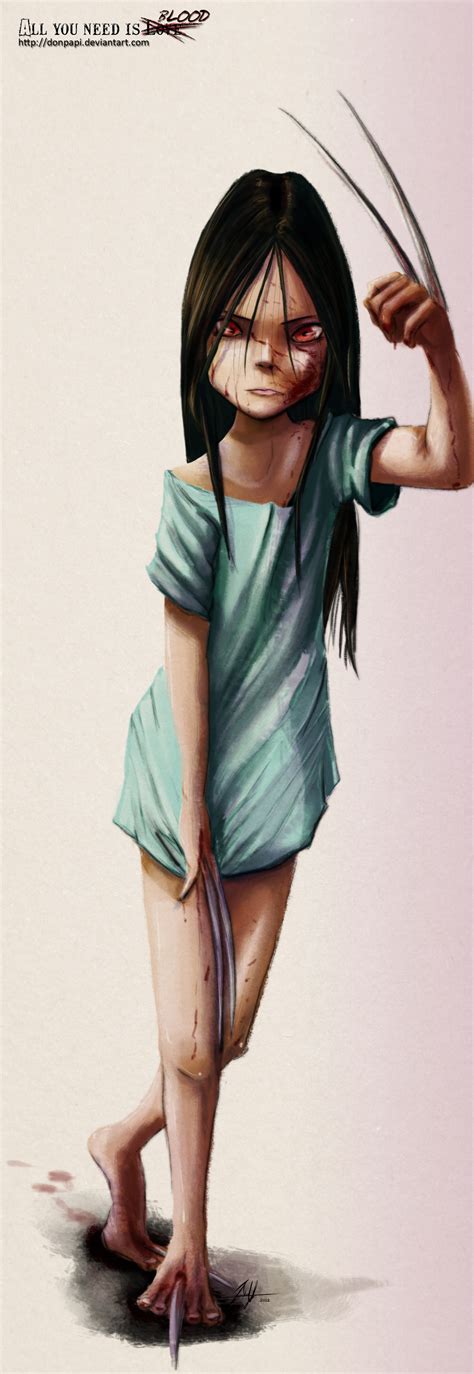 Laura kinney is, to say the least, a confused girl: X-23 -All you need is Love- by DonPapi on DeviantArt