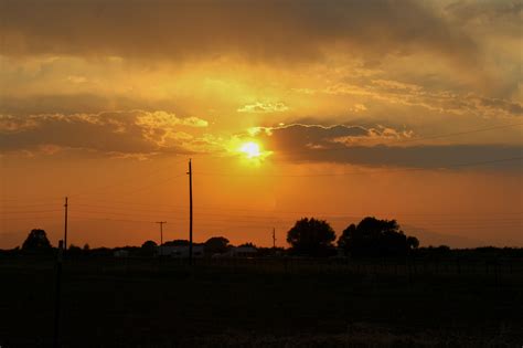 Kallie Shawcroft Photography, pink sunsets, orange sunsets, wildfire sunsets, haze, Colorado ...