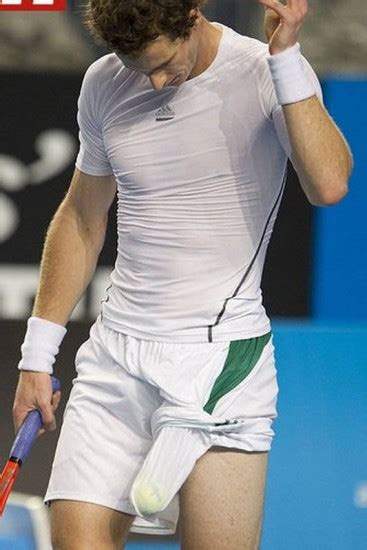 Bola de tênis no bolso deixa Andy Murray bem dotado Esporte Extra