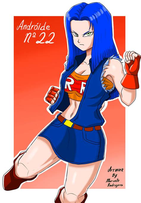 Android 22 Oc For Dragon Ball Z By Rodriguesd Marcelo On Deviantart