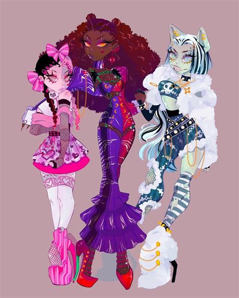 Arte Monster High Monster Prom Monster High Dolls Cute Art Styles