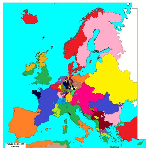 Europe 1600 Rimaginarymaps
