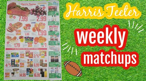 Weekly Matchup List Archives The Harris Teeter Deals