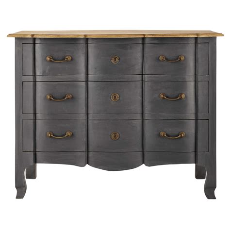 Maison du monde commode chambre. Commode en manguier grise L 110 cm Colette | Maisons du Monde
