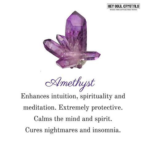 Amethyst Crystal Meaning Crystalmeanings Crystal Meanings And Uses