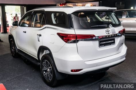 Research toyota malaysia car prices, specs, safety, reviews & ratings. 2016 Toyota Fortuner launched in Malaysia - two variants ...