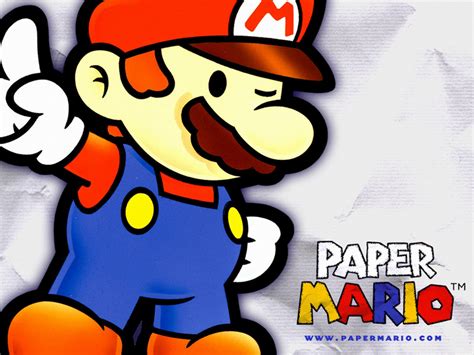 Super Paper Mario Wallpaper Wallpapersafari