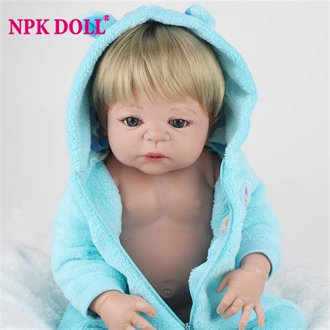 Buy 22 Inch Soft Silicone Reborn Dolls Lifelike Baby