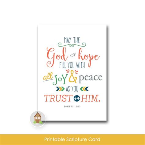 Bible Verse Encouragement Card Printable Christian Greeting Etsy