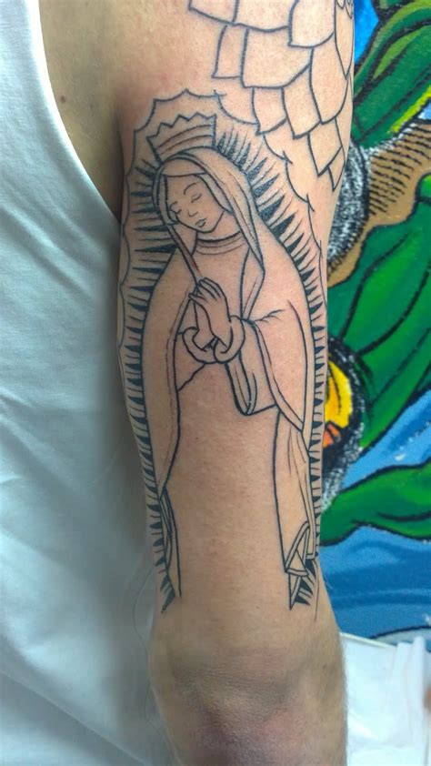 Virgen De Guadalupe Tattoo Tatuaje De La Vigen De Guadalupe Tatuagem Da Virgem De Guadalupe