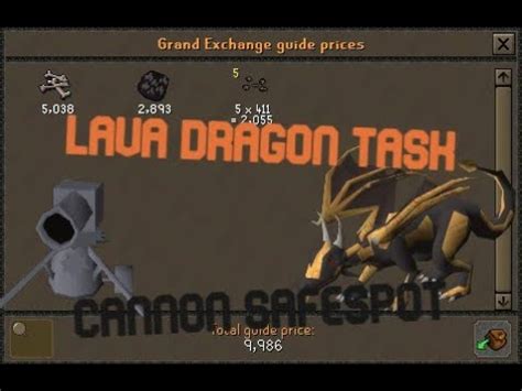Lava dragons attack with melee, as well as with dragonfire. OSRS Lava Dragon Cannon Guide - YouTube