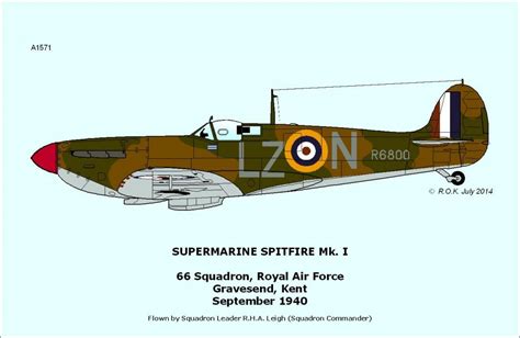 Camouflage Markings Spitfire From 1938 To 1940 IModeler