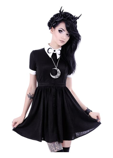 Check spelling or type a new query. Restyle Moon Gothic Dress | Attitude Clothing