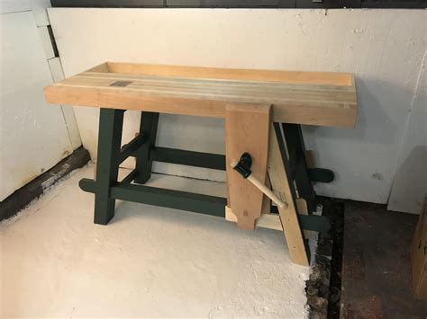 Completed My Moravian Workbench Rwoodworking