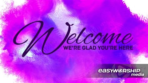 Painted Passion Welcome Motion By Playback Media Easyworship Media