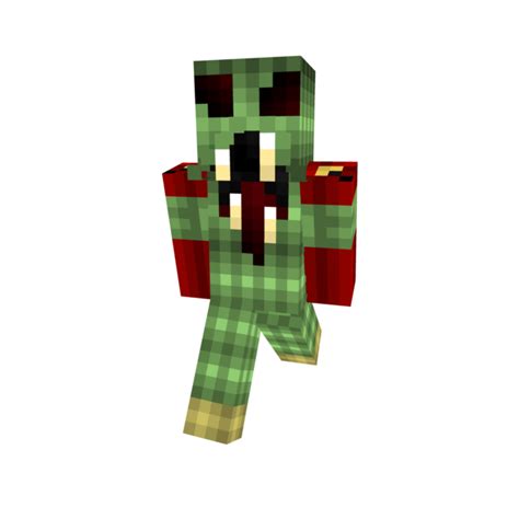 Creepy Creeper Minecraft Skin