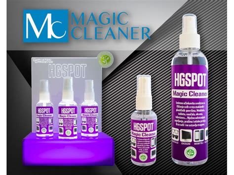 Tekućina Za čišćenje Hgspot Magic Cleaner 50ml Dodatak Krpica Za