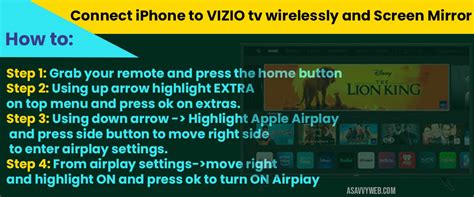How to play body and fitness workouts from your iphone or ipad to your television wirelessly and without using an apple tv. Connect iPhone to VIZIO tv wirelessly and Screen Mirror ...
