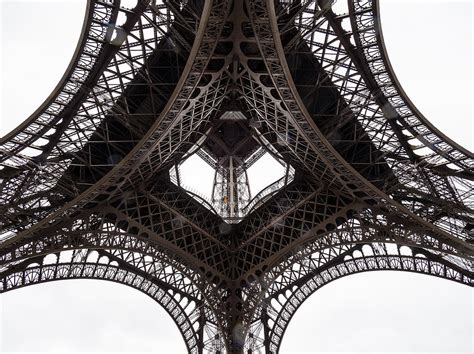 Eiffel Tower Base Photograph By Morey Gers Fine Art America