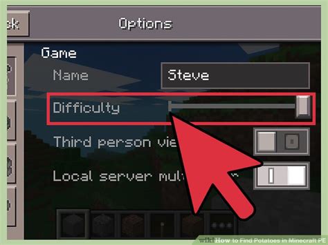 For java edition (pc/mac), left click. How to Find Potatoes in Minecraft PE: 8 Steps (with Pictures)