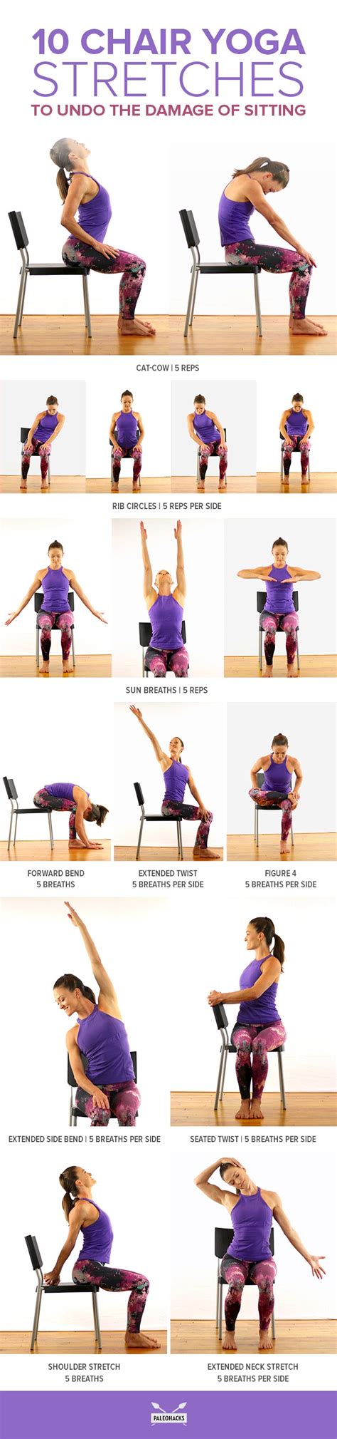 Yoga In Chair Exercises OFF